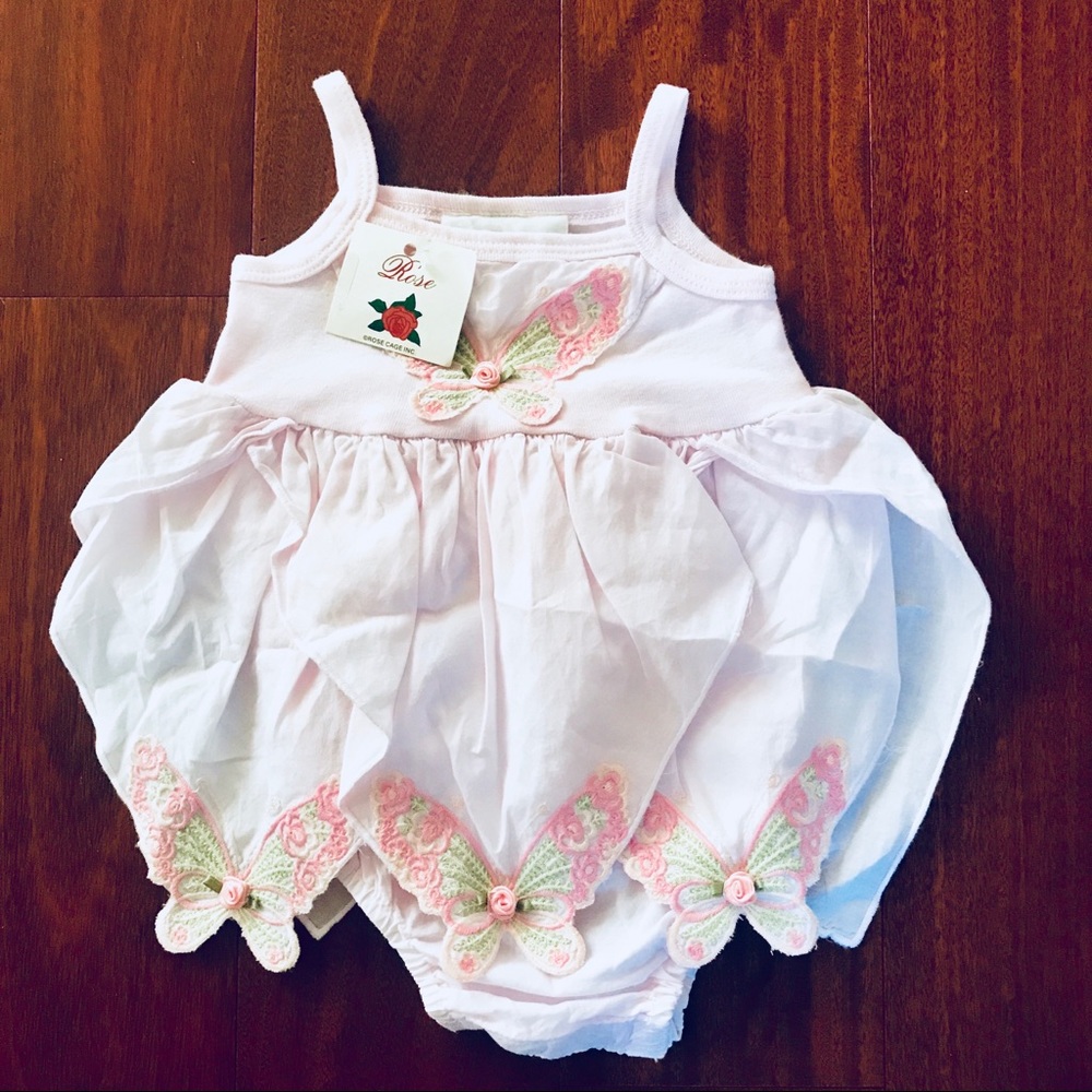 Rose Cage Flutterfly Blossom Onsie
